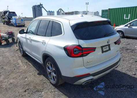 2022 BMW X3 xDrive30I from USA, damaged, VIN WBX57DP06NN172447